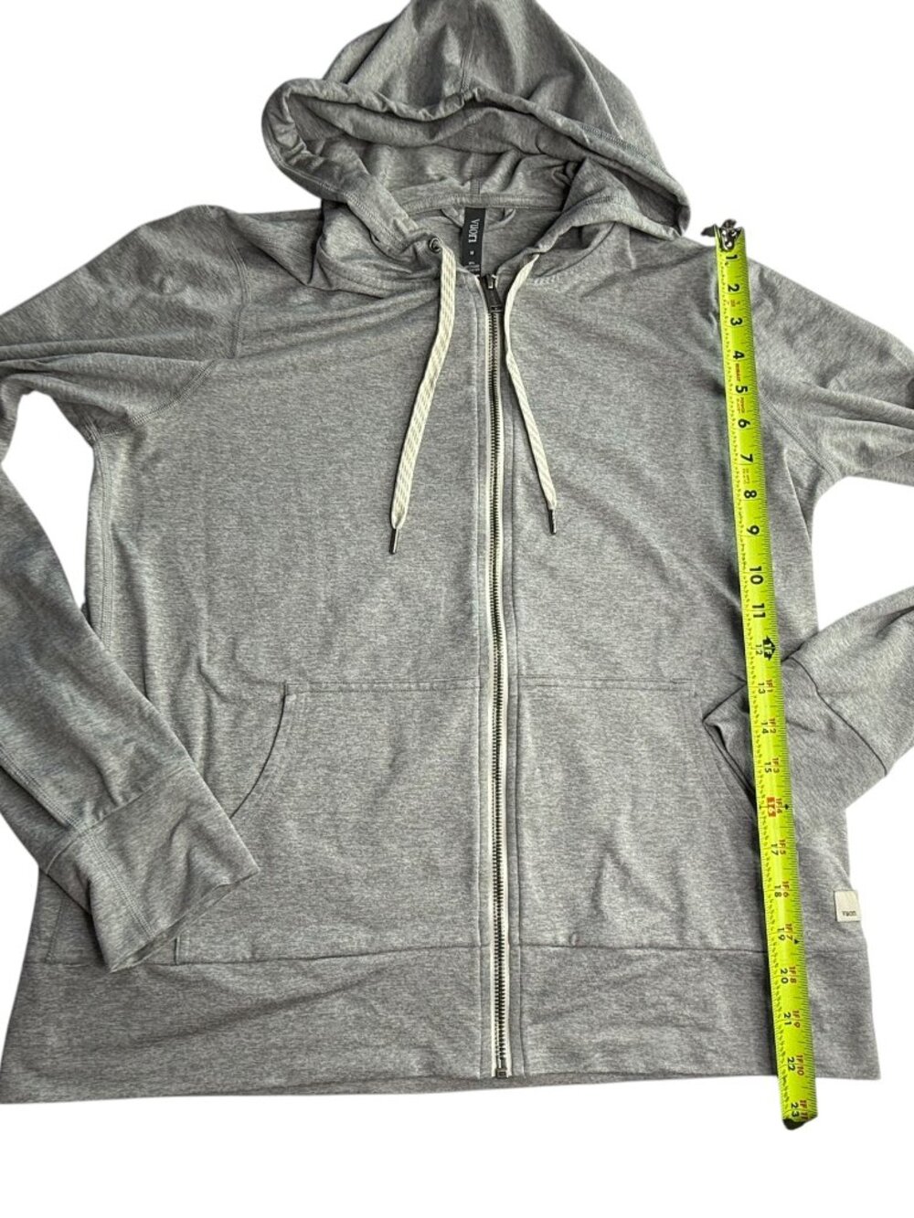 VUORI Hoodie Jacket Full Zip Gray Size Women's M Halo Performance - Picture 9 of 9